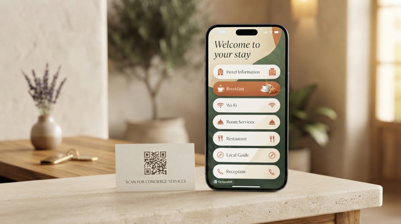 ADENEX Digital QR Concierge demo