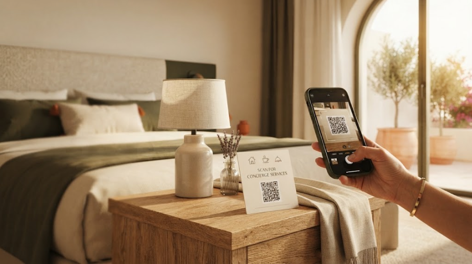 QR Concierge nasıl çalışır